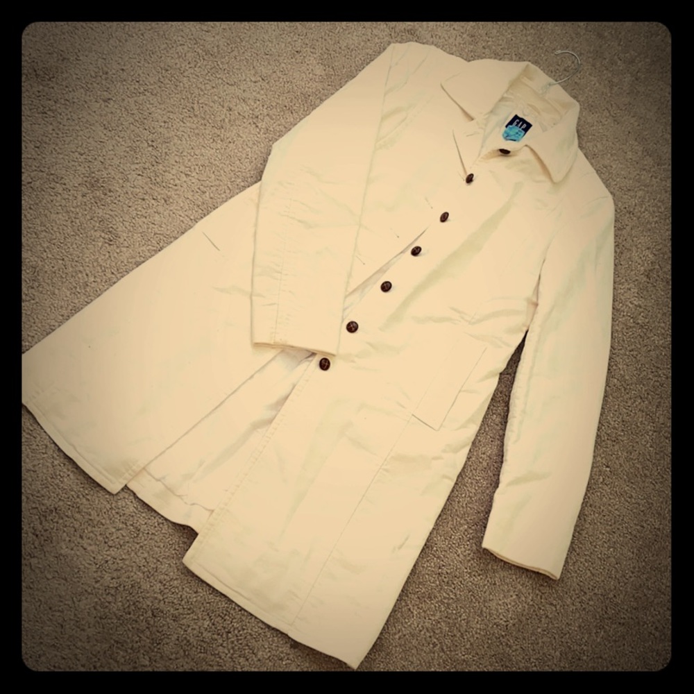 Cream Gap Winter Coat